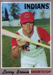 1970 Topps Baseball Cards      391     Larry Brown